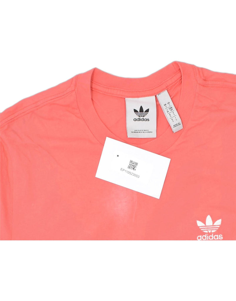 ADIDAS Mens T-Shirt Top Small Pink Cotton | Vintage | Thrift | Second-Hand | Used Clothing | Messina Hembry 