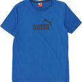 PUMA Mens Graphic T-Shirt Top Medium Blue Cotton Vintage Puma and Second-Hand Puma from Messina Hembry 