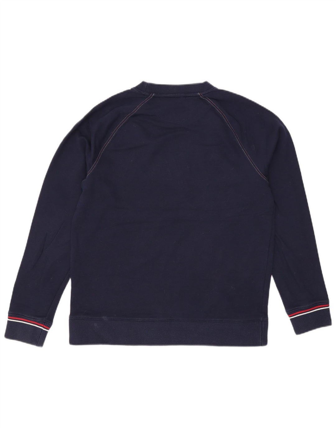 Fila Mens Graphic Sweatshirt Jumper Medium Navy Blue Cotton