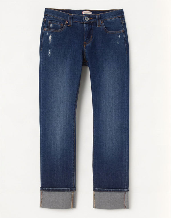 Levi's Womens Distressed Slim Jeans US 5 Medium W30 L26 Blue Cotton