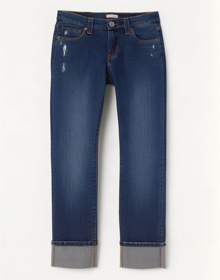 Levi's Womens Distressed Slim Jeans US 5 Medium W30 L26 Blue Cotton