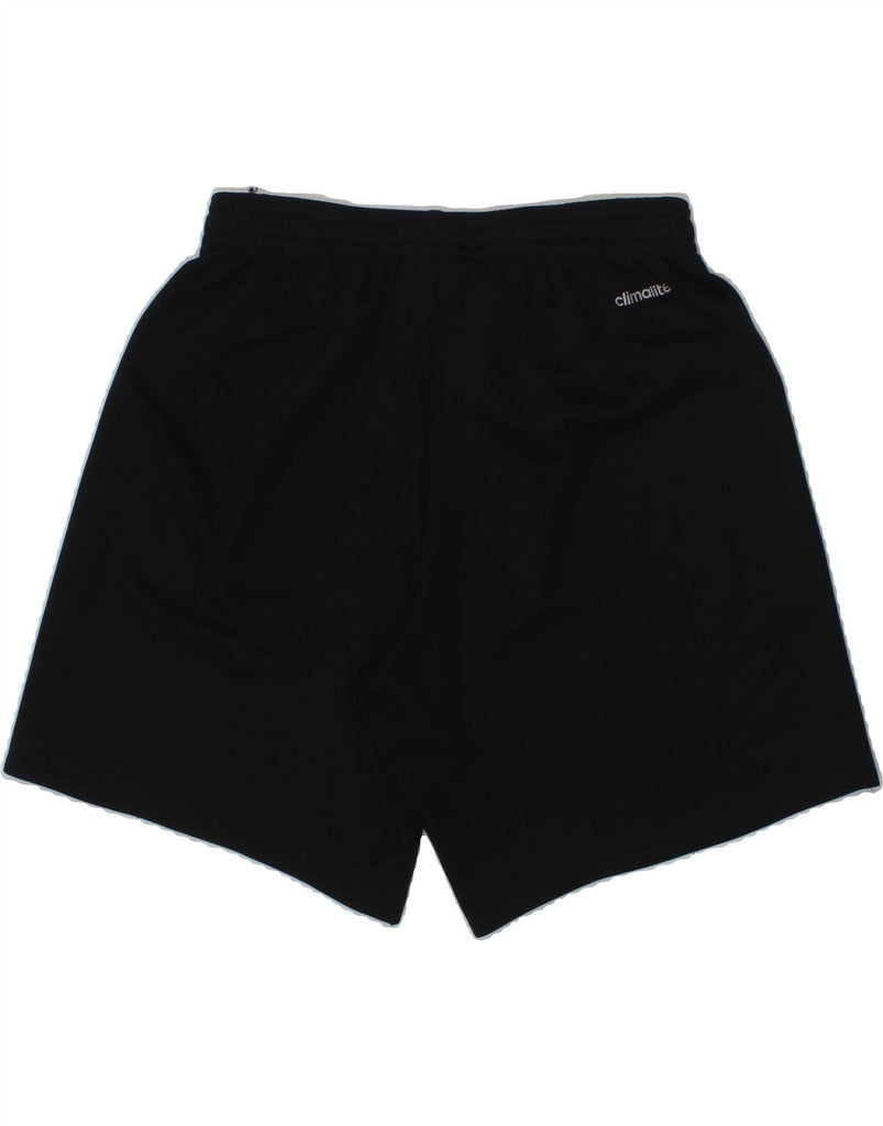 ADIDAS Boys Climalite Sport Shorts 9-10 Years Black Polyester | Vintage Adidas | Thrift | Second-Hand Adidas | Used Clothing | Messina Hembry 