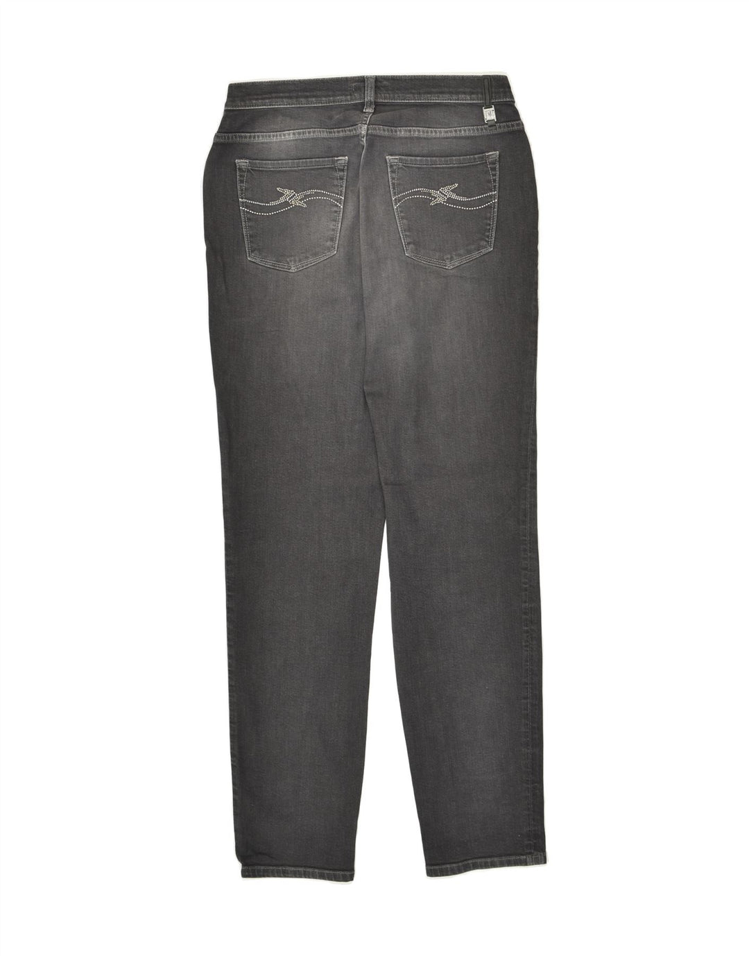 TRUSSARDI Womens Skinny Jeans W32 L31  Grey Cotton Vintage Trussardi and Second-Hand Trussardi from Messina Hembry 