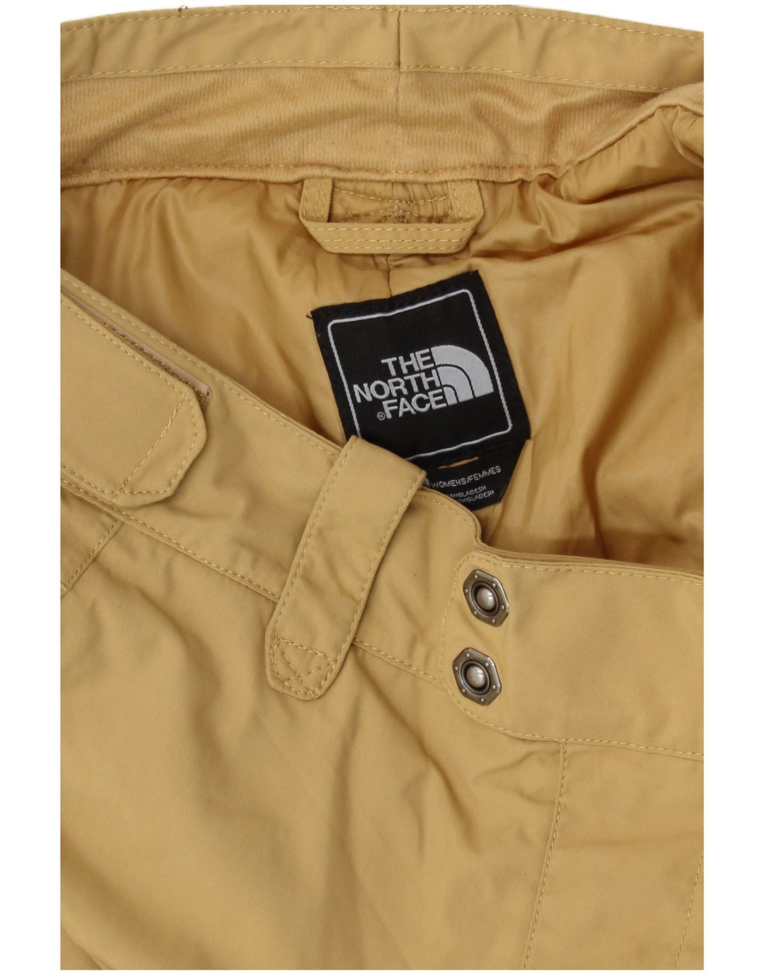 THE NORTH FACE Womens Ski Trousers UK 14 Medium  Beige Nylon Sports
