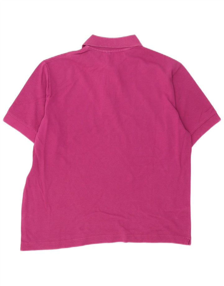 Kappa Mens Polo Shirt Small Purple Cotton