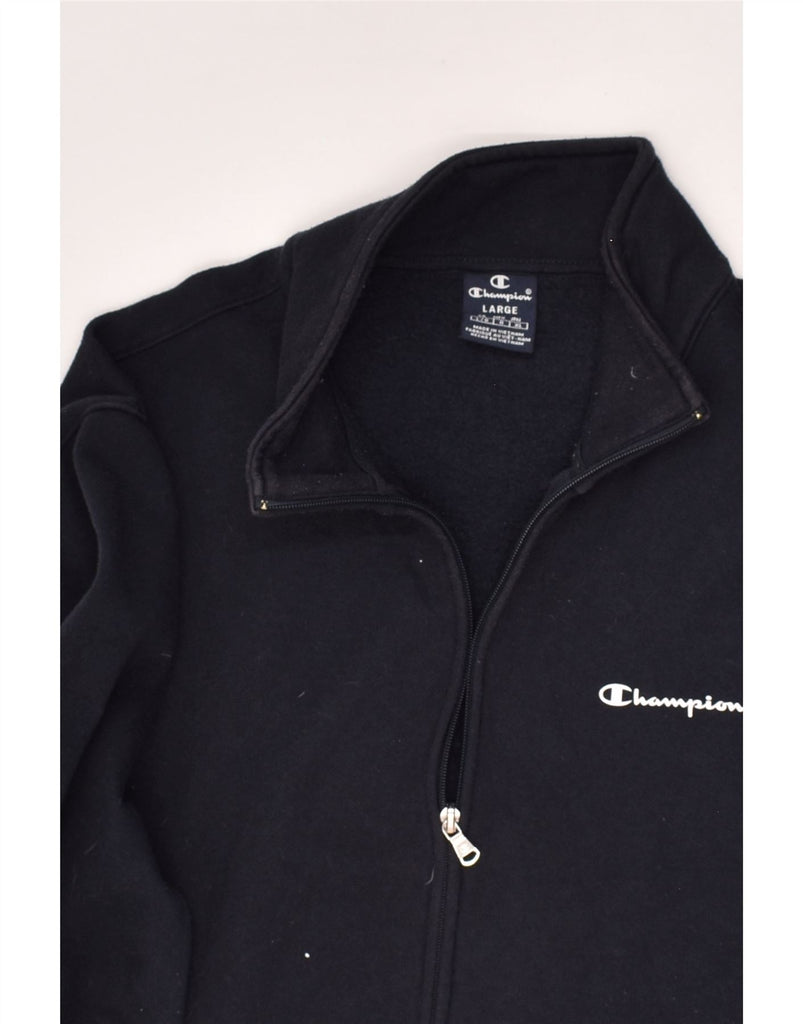 CHAMPION Mens Tracksuit Top Jacket Large Navy Blue | Vintage Champion | Thrift | Second-Hand Champion | Used Clothing | Messina Hembry 