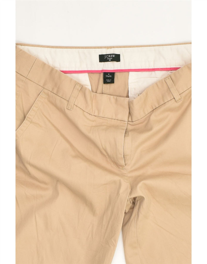 J. CREW Womens City Fit Slim Chino Trousers US 8 Medium W32 L24 Beige | Vintage J. Crew | Thrift | Second-Hand J. Crew | Used Clothing | Messina Hembry 