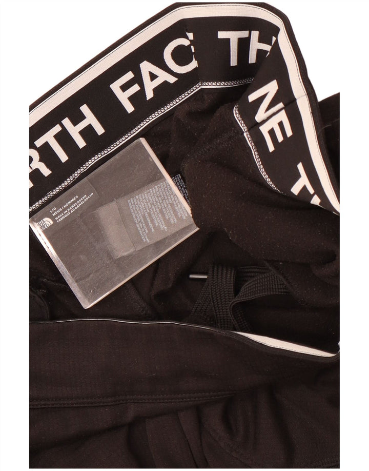 The North Face Mens Graphic Tracksuit Trousers Joggers Large Black