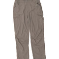 L.L.BEAN Mens Straight Cargo Trousers Large W34 L31 Grey Nylon Vintage L.L.Bean and Second-Hand L.L.Bean from Messina Hembry 