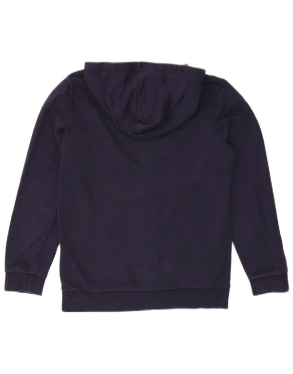 Puma Boys Zip Hoodie Sweater 13-14 Years Navy Blue