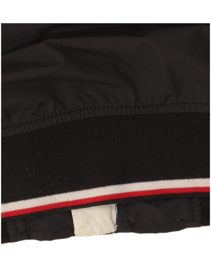 Tommy Hilfiger Mens Bomber Jacket UK 40 Large Grey Nylon