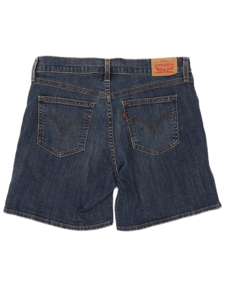 LEVI'S Womens Denim Shorts W30 Medium Blue Cotton
