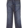 WRANGLER Womens Lia Straight Jeans W27 L36 Blue Cotton