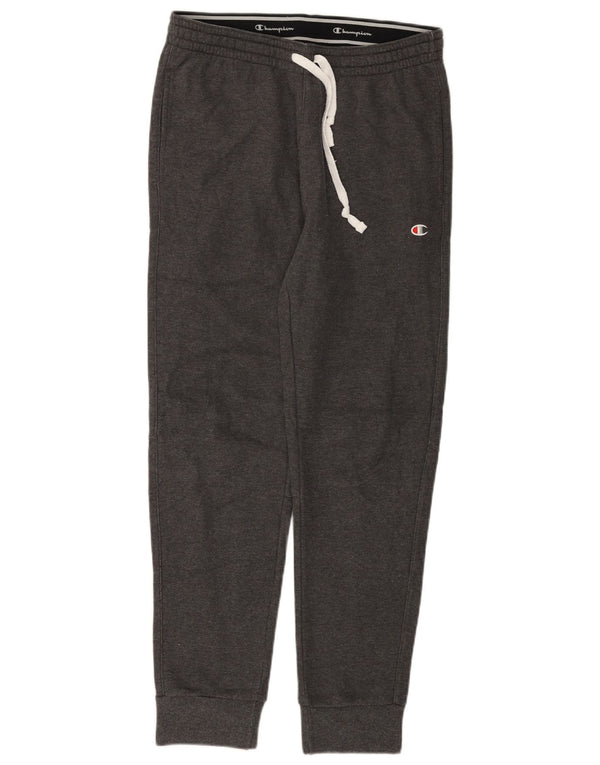 CHAMPION Mens Tracksuit Trousers Joggers Medium  Grey Cotton