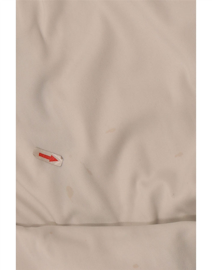 Ellesse Womens Tracksuit Top Jacket UK 20 2XL White Colourblock Polyester