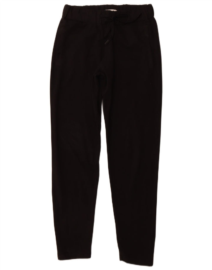 COS Womens Tracksuit Trousers UK 10 Small  Black Cotton
