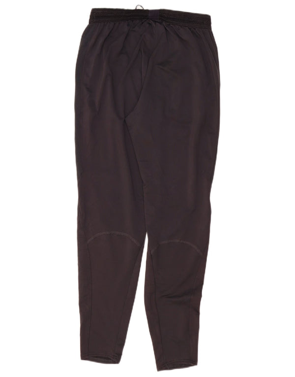 Nike Boys Dri Fit Tracksuit Trousers 10-11 Years Medium Black Polyester