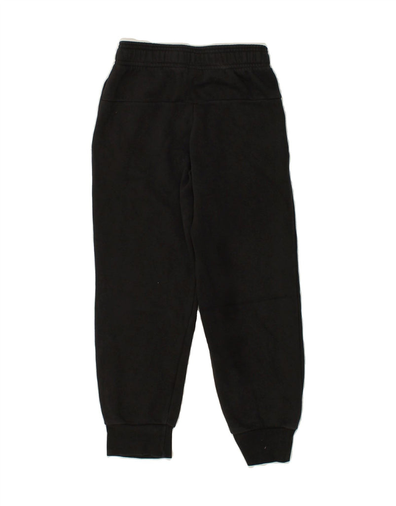 ADIDAS Boys Graphic Tracksuit Trousers Joggers 7-8 Years Black Cotton | Vintage Adidas | Thrift | Second-Hand Adidas | Used Clothing | Messina Hembry 