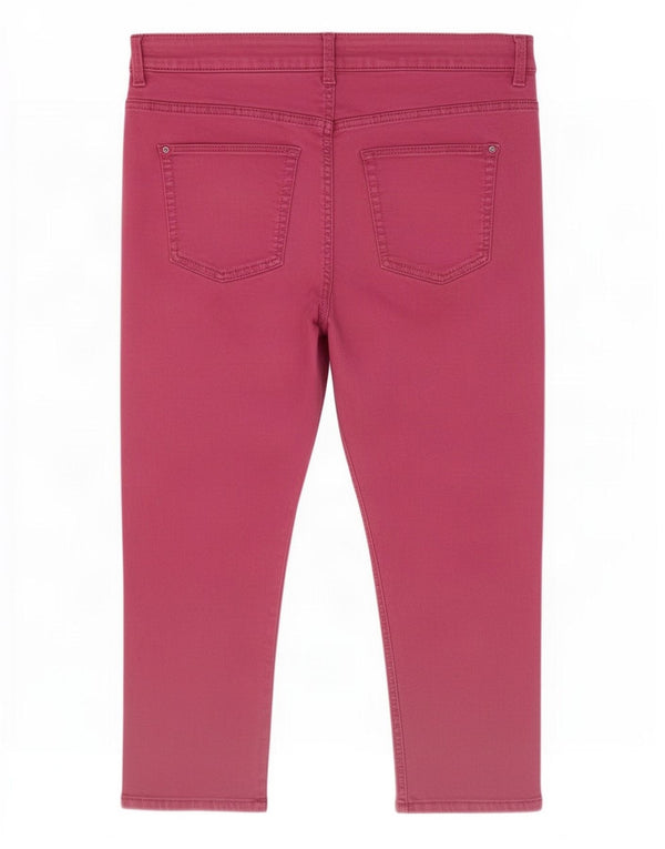 Marks & Spencer Womens Regular Super Skinny Jeans UK 12 Medium W30 L19 Pink