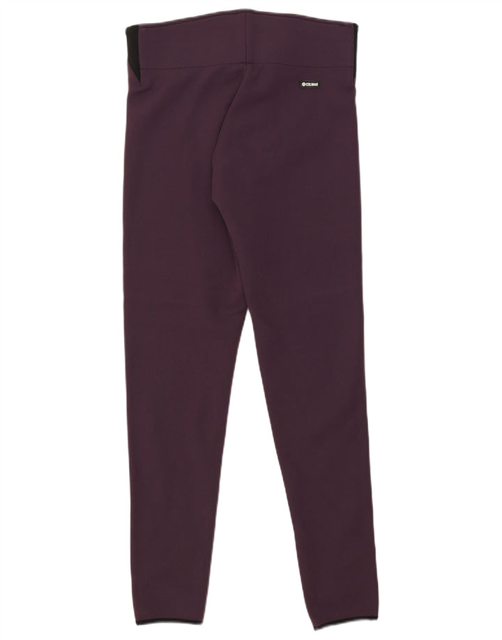 Colmar Womens Windbreaker Trousers IT 44 Medium W32 L31 Purple Colourblock