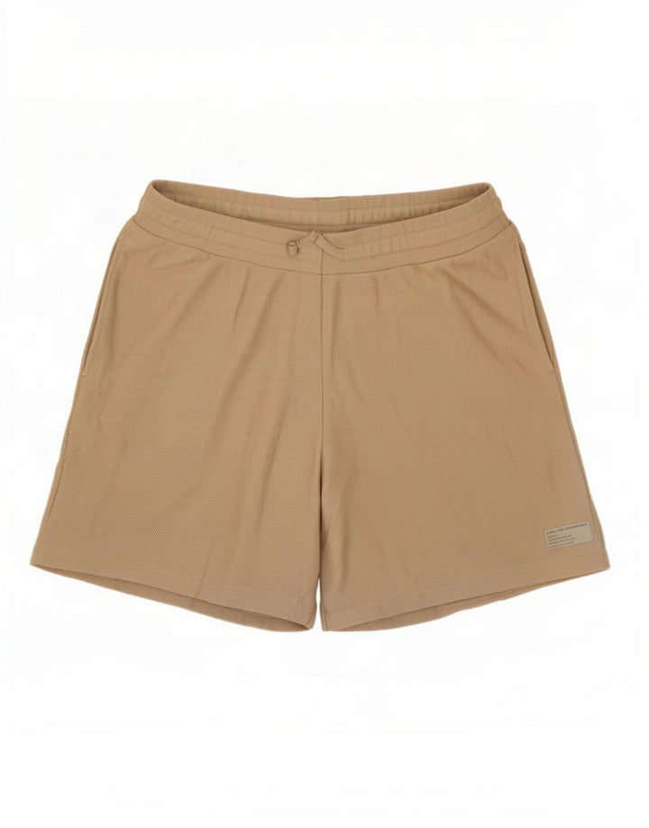 Zara Mens Sport Shorts Large Beige