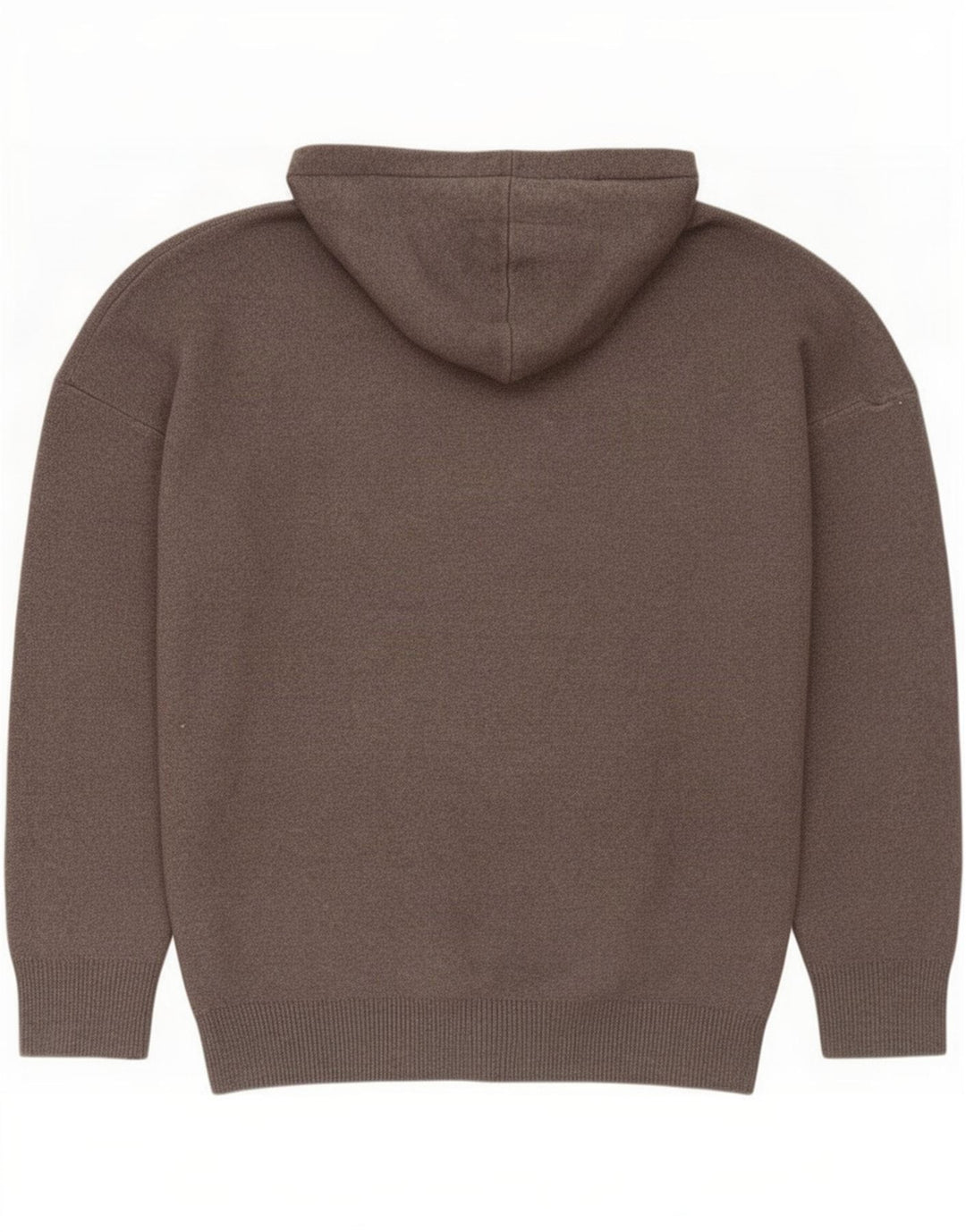 Zara Mens Hooded Jumper Sweater Medium Grey Viscose