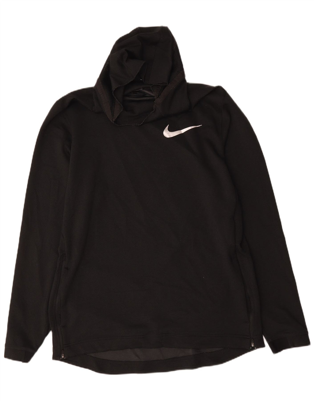 Nike Mens Hoodie Jumper Large Black