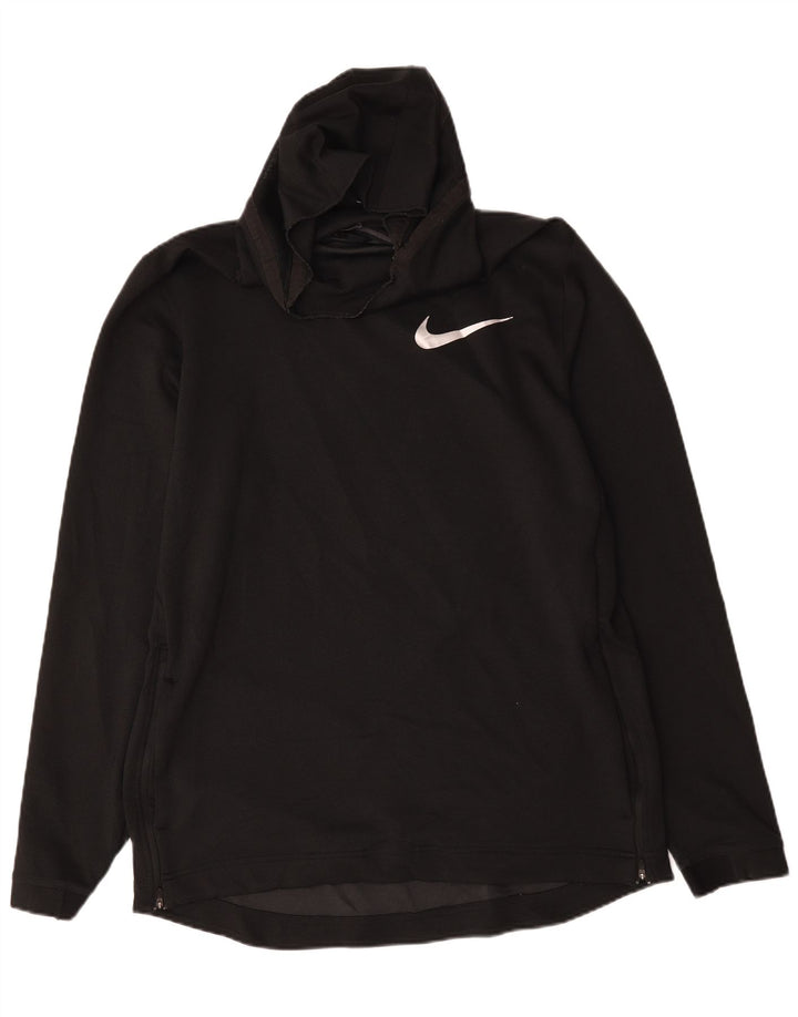 Nike Mens Hoodie Jumper Large Black
