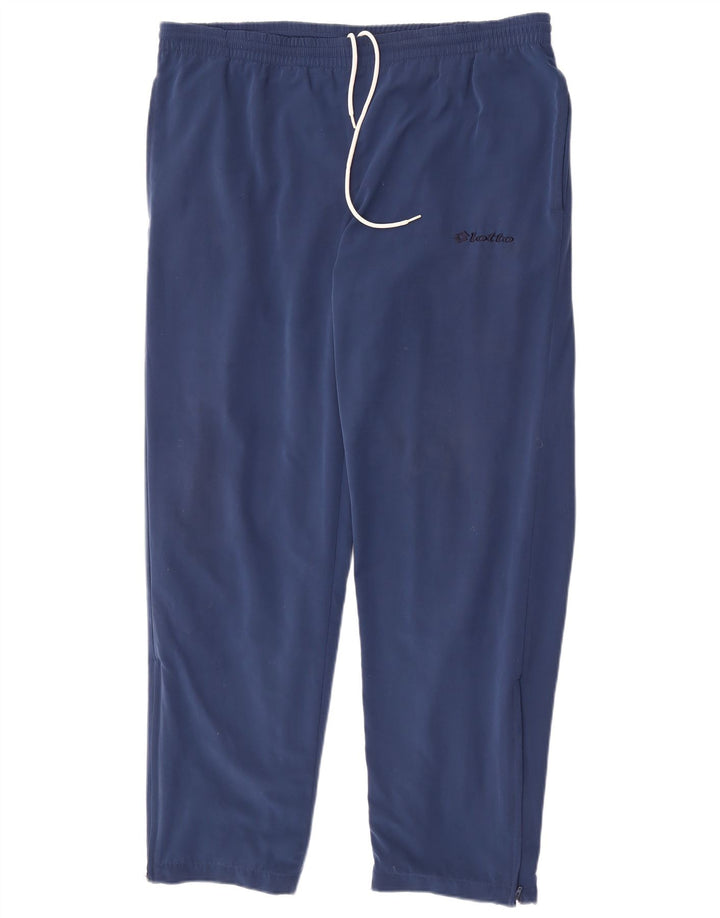 Lotto Mens Tracksuit Trousers UK 40/42 Large Blue Polyester