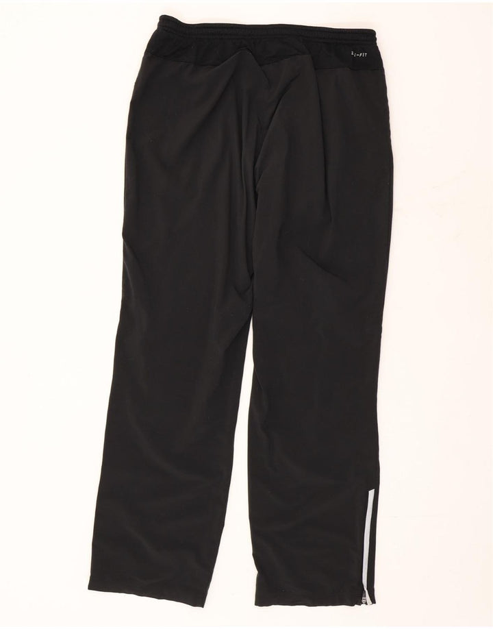 Nike Mens Tracksuit Trousers Large  Black Polyester