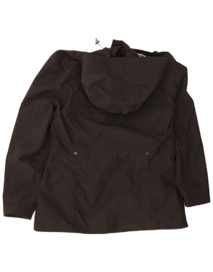 Wellensteyn Womens Hooded Utility Jacket UK 14 Medium Black Polyamide