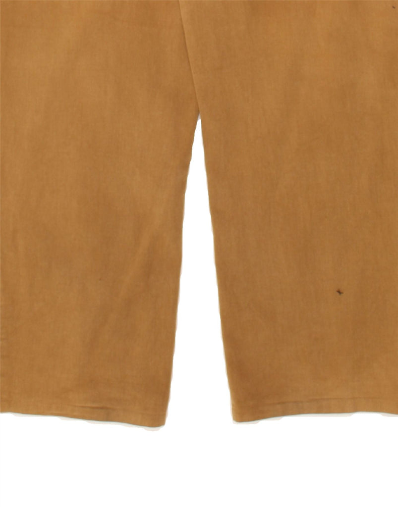 TRUSSARDI Mens Straight Chino Trousers IT 54 2XL W37 L28  Brown | Vintage Trussardi | Thrift | Second-Hand Trussardi | Used Clothing | Messina Hembry 