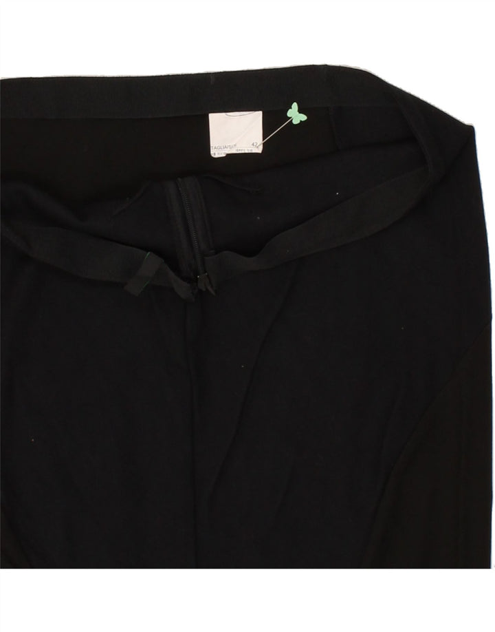 BENETTON Womens Pencil Skirt IT 42 Medium W30 Black Polyester Vintage Benetton and Second-Hand Benetton from Messina Hembry 