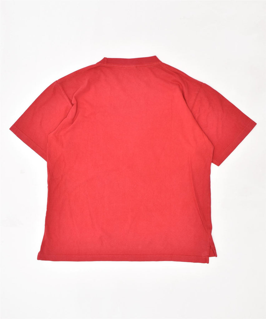 ASICS Mens T-Shirt Top XS Red | Vintage | Thrift | Second-Hand | Used Clothing | Messina Hembry 