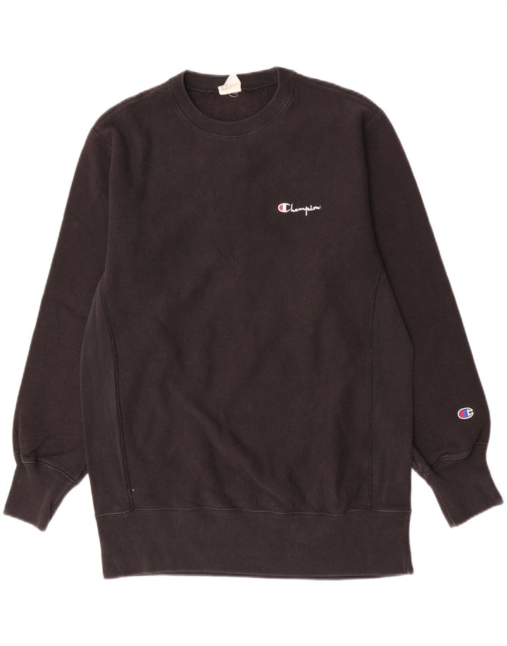Champion Womens Sweatshirt Jumper UK 20 2XL Black
