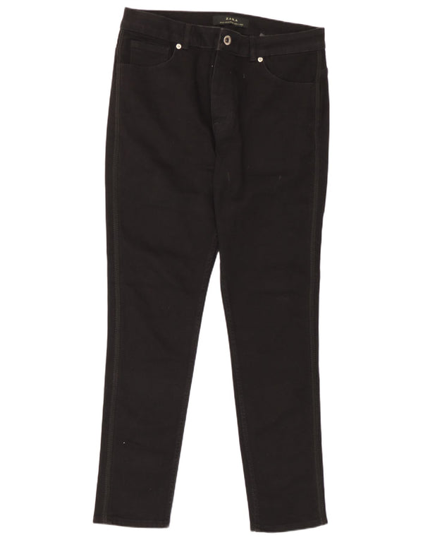 Zara Mens Slim Jeans EU 44 Large W34 L29 Black Cotton