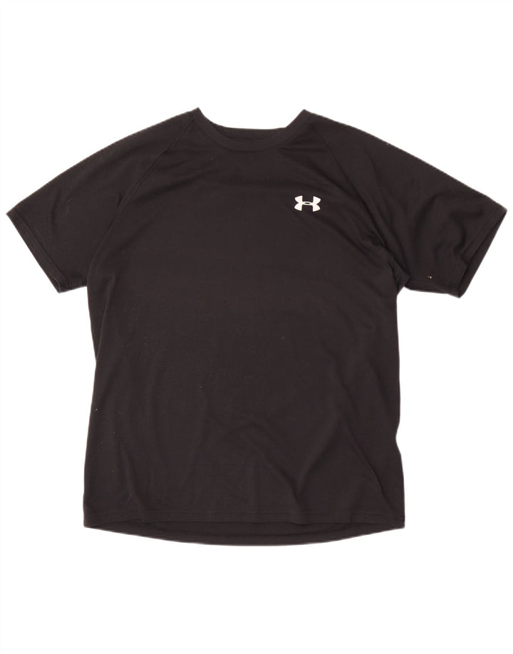Under Armour Mens T-Shirt Top Medium Black