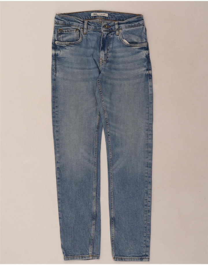Zara Womens Slim Jeans EU 38 Small W30 L30 Blue Cotton