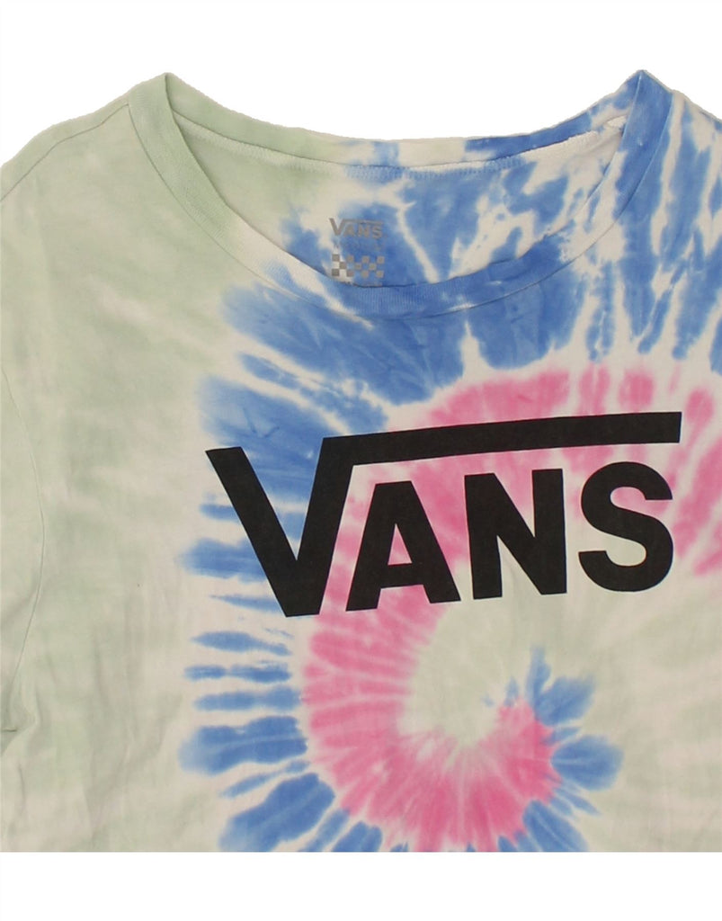 VANS Mens Graphic T-Shirt Top Medium Multicoloured Tie Dye Cotton | Vintage Vans | Thrift | Second-Hand Vans | Used Clothing | Messina Hembry 
