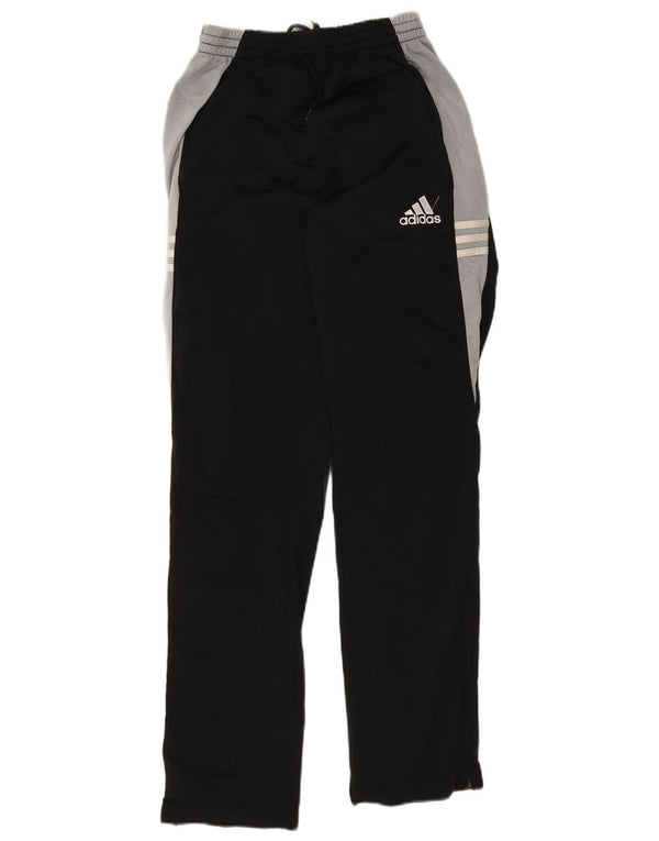 Adidas Mens Tracksuit Trousers UK 36/38 Small Black Colourblock Polyester