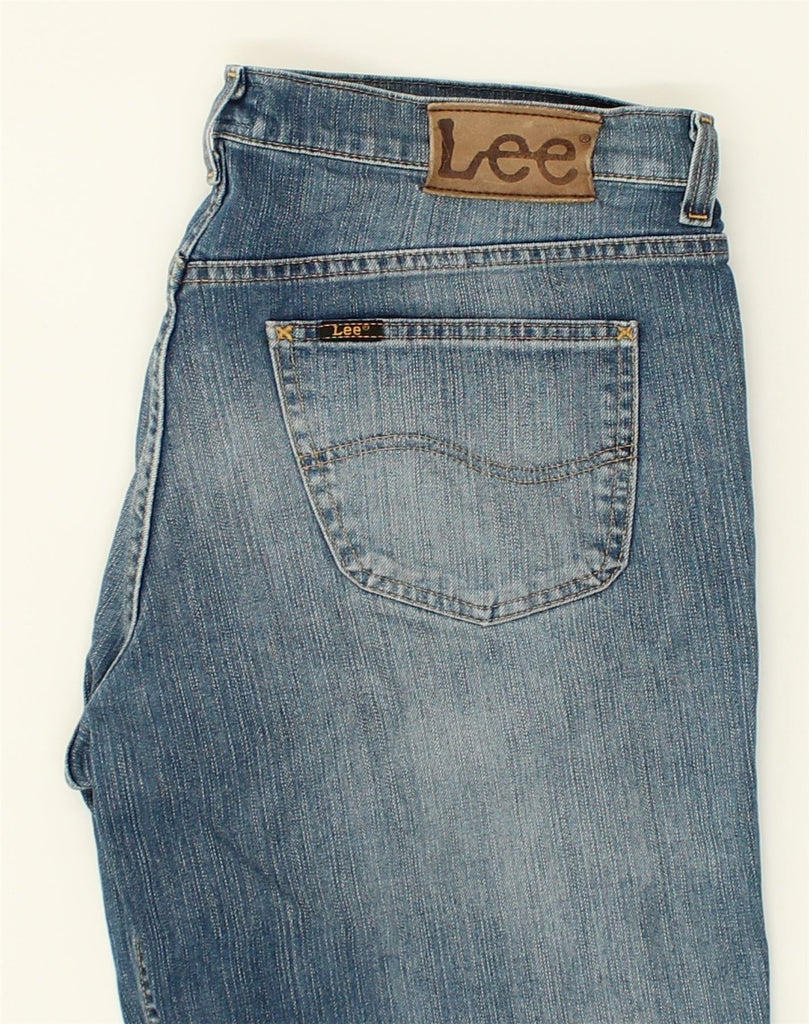 LEE Mens Brooklyn Straight Jeans W36 L31 Blue Cotton | Vintage Lee | Thrift | Second-Hand Lee | Used Clothing | Messina Hembry 