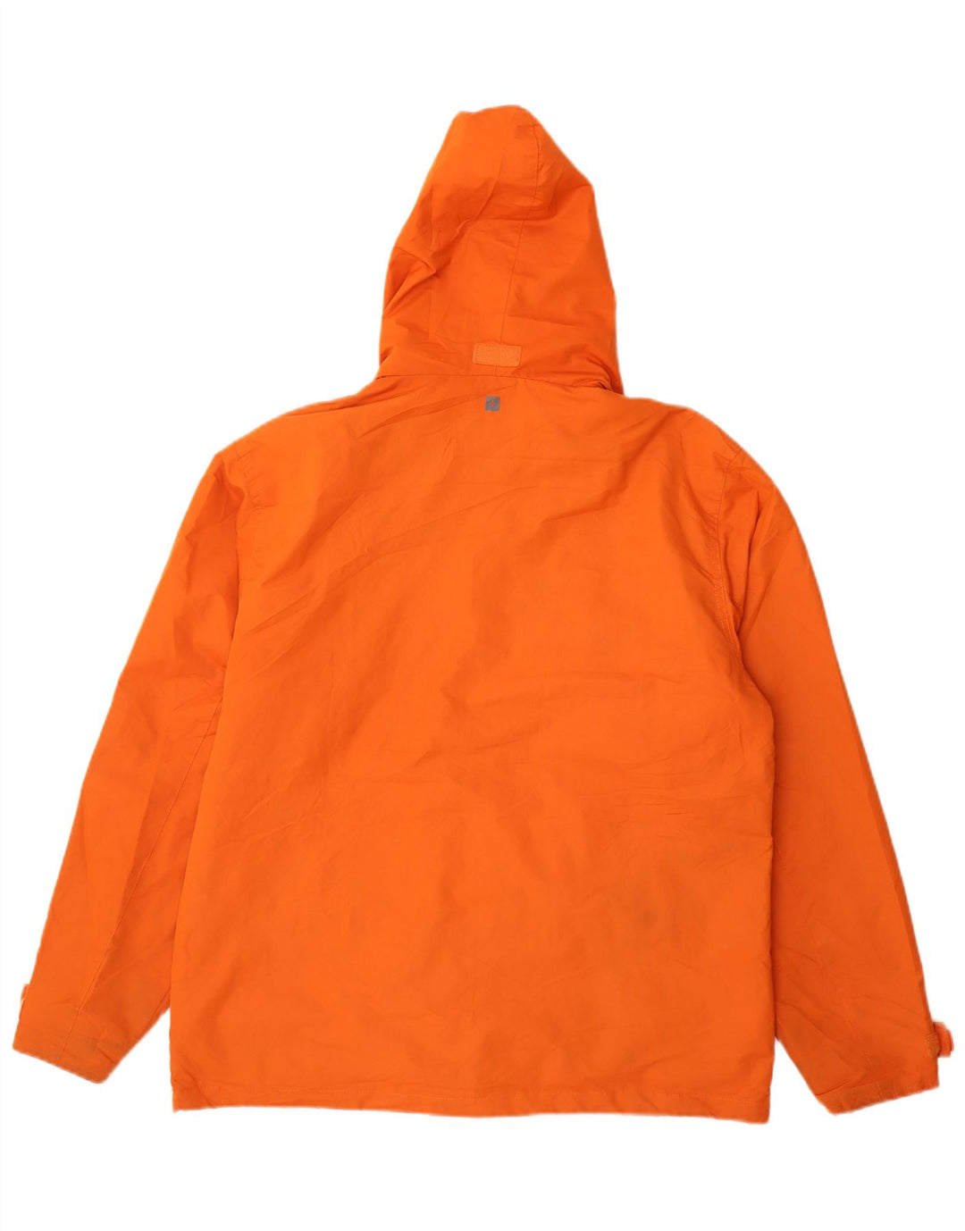 Mountain Warehouse Mens Hooded Rain Jacket UK 38 Medium Orange Polyester