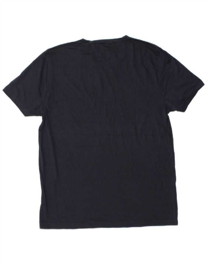 Tommy Hilfiger Mens Graphic T-Shirt Top Large Navy Blue