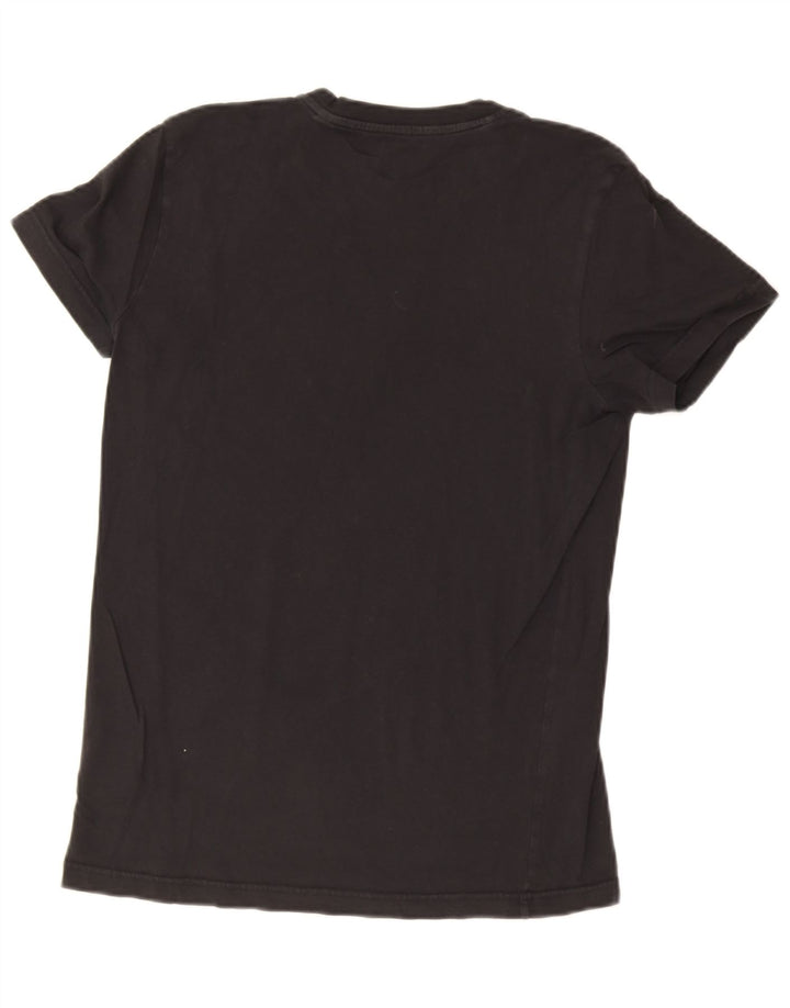 Adidas Mens Graphic T-Shirt Top Small Black Cotton