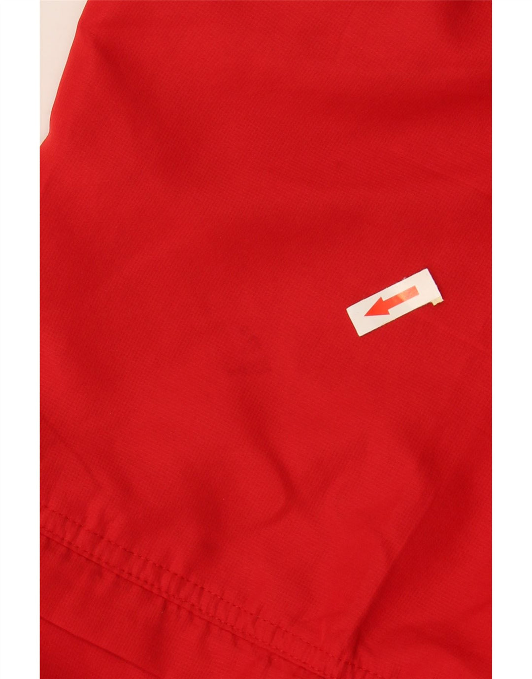 ASICS Womens Tracksuit Trousers UK 14 Large  Red Polyester