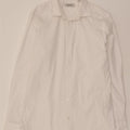 JACK & JONES Mens Shirt Small White Cotton Vintage Jack & Jones and Second-Hand Jack & Jones from Messina Hembry 