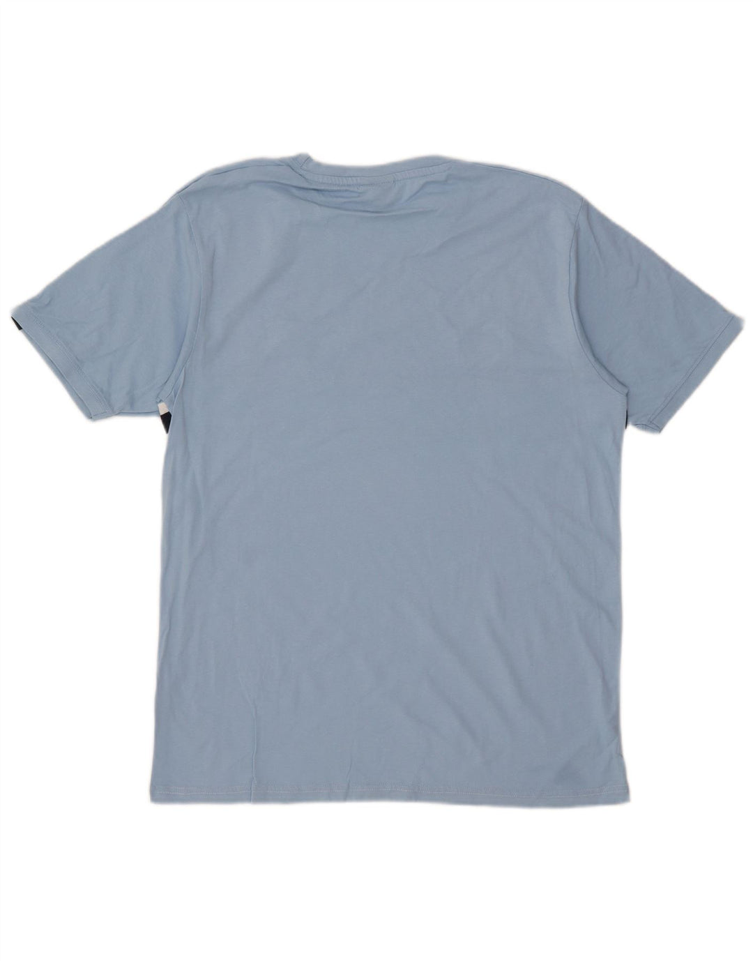 Ellesse Mens T-Shirt Top XL Blue Colourblock Cotton