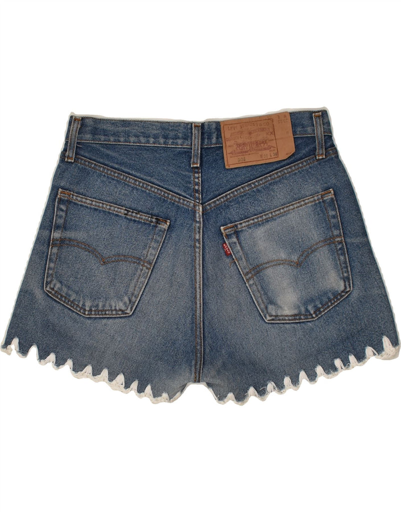 LEVI'S Womens Denim Shorts W30 Medium Blue | Vintage Levi's | Thrift | Second-Hand Levi's | Used Clothing | Messina Hembry 