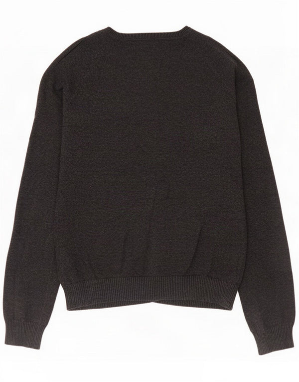 Zara Womens Cardigan Sweater UK 10 Small Grey Cotton