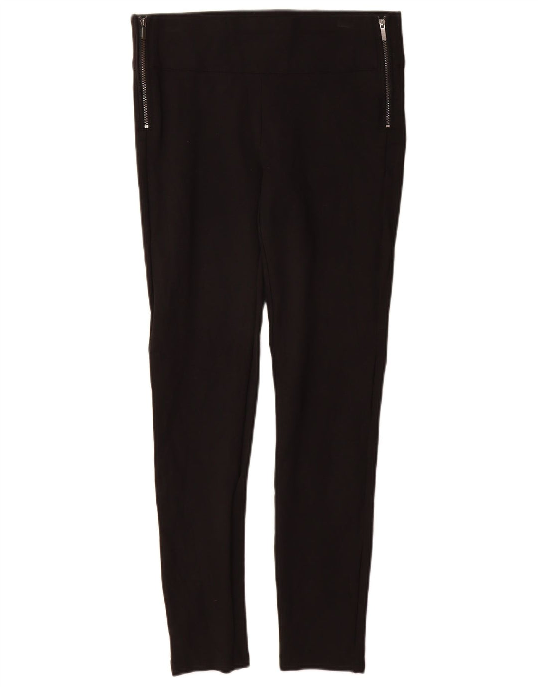 Zara Womens Leggings UK 12 Medium  Black